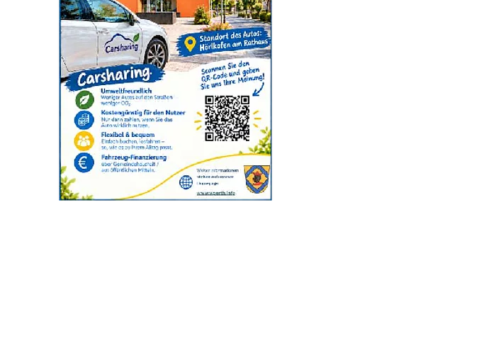 Plakat Carsharing